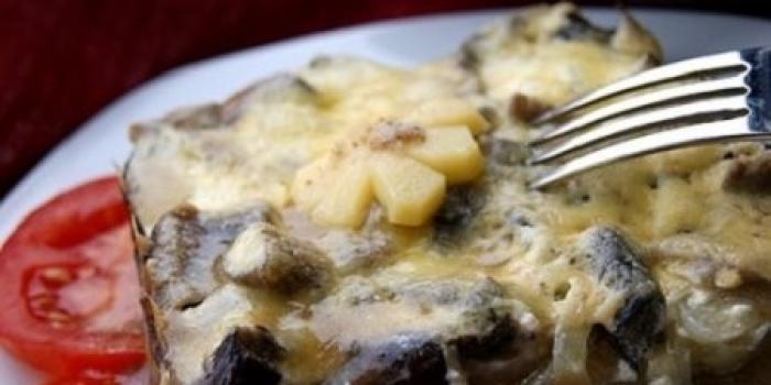 Как приготовить картофель, запеченный с грибами в духовке Как запечь грибы с картошкой в духовке